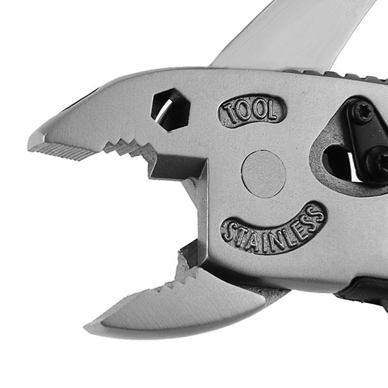 Multi Tool Plier - マルチツールプライヤー ポケットナイフ ドライバーキット 調整可能なレンチ ジョースパナ 修理