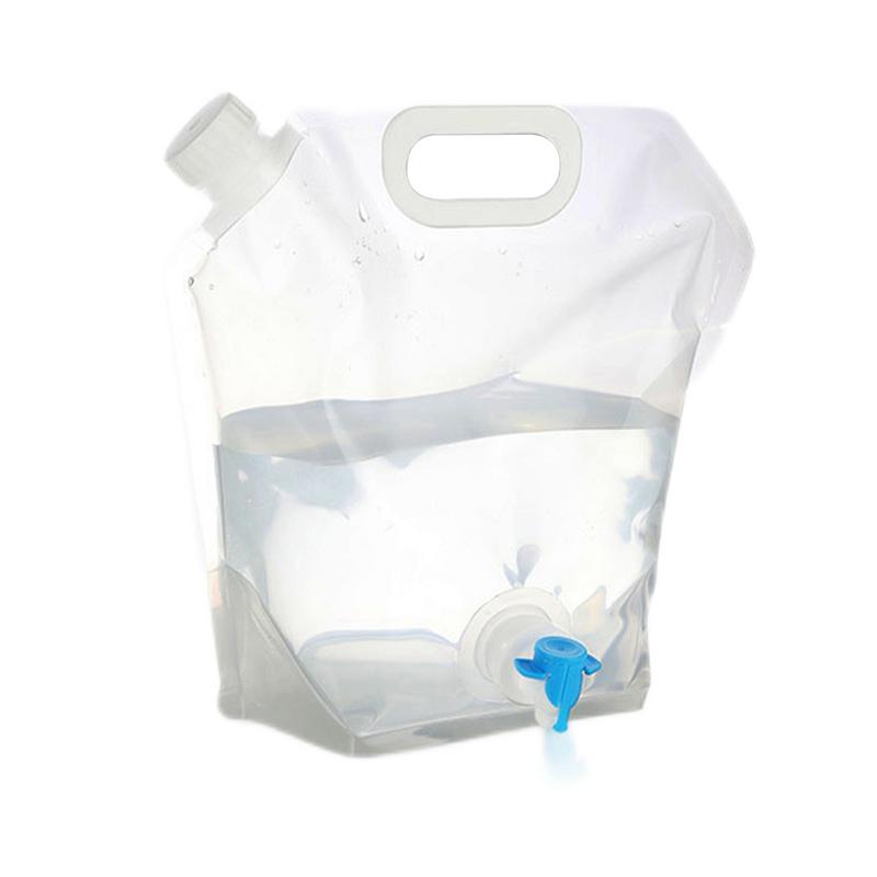 蛇口付きキャンプウォーターバッグ,折りたたみ式ウォータースト - Water Bag Collapsible のレビューと価格