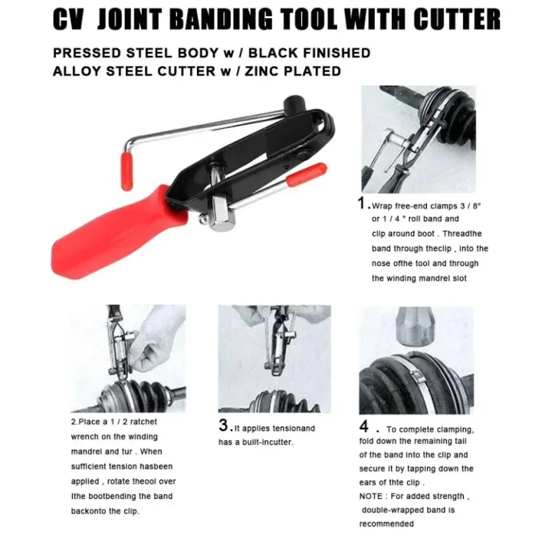 多機能耐久性のあるCVジョイントブーツクランププライヤーハン - Multi Tool Plier のレビューと価格